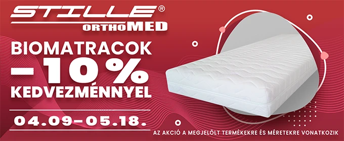 Stille Orthomed Biomatrac akció