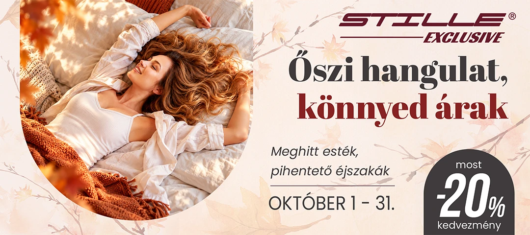 Stille táskarugós matrac akció
