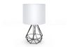 Diamante industriale asztali lámpa fehér ernyővel