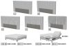 Ada - Nordstar boxspring ágy motorikusan állítható bonellrugós ágyalappal 160x200 (5-ös szövetcsoport)
