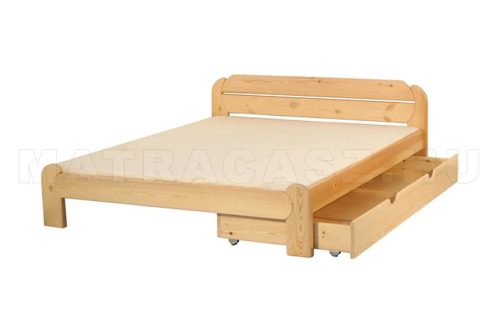 K23 Ágyneműtartó fiók 198x78 tölgy - Quality Beds ágyakhoz