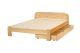 K23 Ágyneműtartó fiók 98x78 pácolt bükk - Quality Beds ágyakhoz