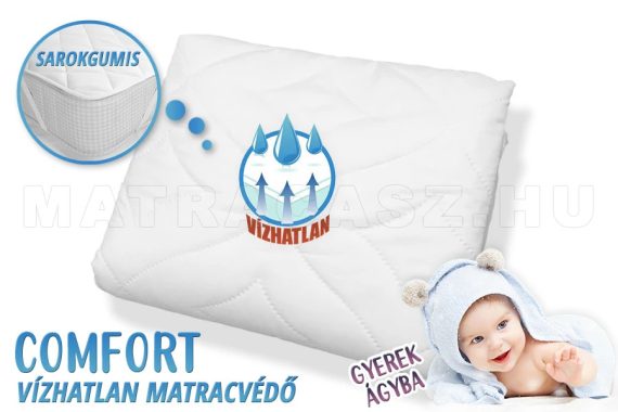AlvásStúdió Comfort vízhatlan gyerek matracvédő (sarokgumis) 60x120