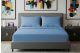 Alvásstúdió Jersey gumis lepedő Blau 70x140 cm
