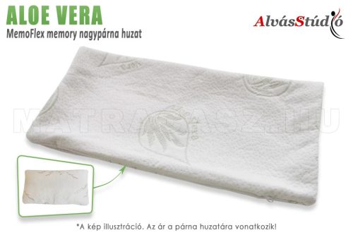 AlvásStúdió MemoFlex nagypárna huzat - Aloe Vera 