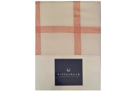   Billerbeck Bianka 3 részes pamut ágyneműhuzat - bézs kocka mintás