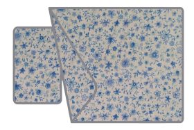   Billerbeck Bianka 3 részes pamut ágyneműhuzat - virág mintás