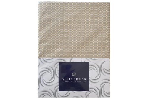 Billerbeck Bianka 3 részes pamut ágyneműhuzat - beige mintás