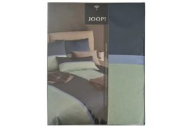   Joop! 3 részes Mako-szatén ágyneműhuzat  - kék és zöld mintás