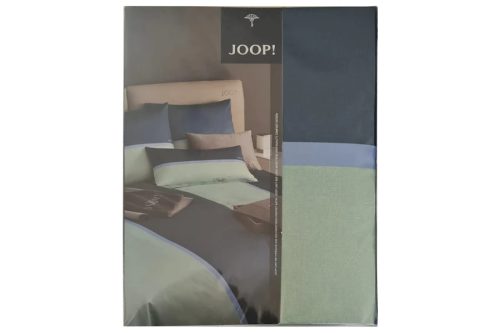 Joop! 3 részes Mako-szatén ágyneműhuzat  - kék és zöld mintás