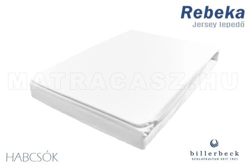 Billerbeck Rebeka Jersey gumis lepedő Habcsók 90-100x200 cm