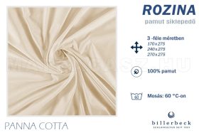 Billerbeck Rozina pamut lepedő - Panna Cotta 170x275 cm