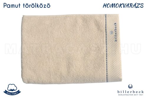 Billerbeck pamut törölköző - Homokvarázs 70x140