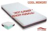 Best Dream Cool Memory matrac 190x190 cm - Ajándék memory párnával