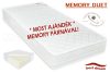 Best Dream Memory Duet matrac 200x220 cm - ajándék memory párnával