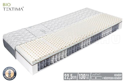 Bio-Textima - Admiral LATEX 7 zónás táskarugós matrac 160x200