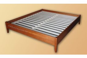 Futon ágyneműtartós bükk ágykeret 140x200