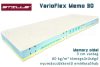 VarioFlex Memo 30 zónázott memory matrac 180x200 3D Tencel huzattal