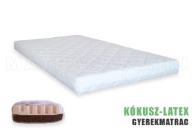 Kókusz-latex gyerekmatrac 90x200