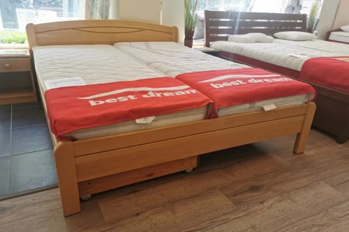 Atlasz OUTLET bükk ágy 160x200 (Váci út)