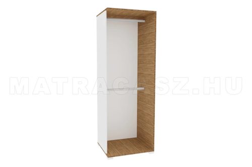 Manhattan akasztós jobboldali gardróbszekrény elem ruhaliftel (80 cm)