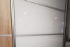 Teli lacobel üveg tolóajtó Manhattan gardróbszekrényhez (60 cm)