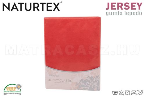 Naturtex Jersey gumis lepedő cherry 140-160x200 cm