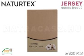 Naturtex Jersey gumis lepedő homokbarna 90-100x200 cm