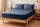 Naturtex Jersey gumis lepedő Iron Blue 80-100x200 cm