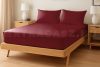 Naturtex Jersey gumis lepedő Mauve 180-200x200 cm