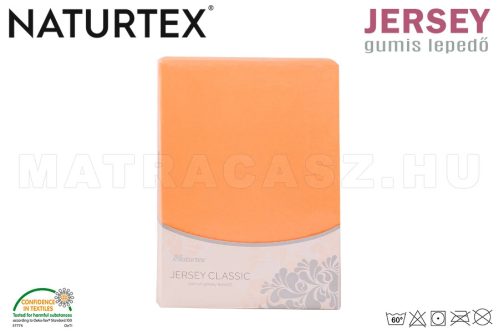 Naturtex Jersey gumis lepedő narancs 80-100x200 cm