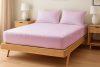 Naturtex Jersey gumis lepedő Pink 90-100x200 cm