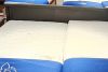 Piere feketére festett OUTLET fenyő ágy rejtett tárolószekrénnyel 180x200 (Soroksári út)