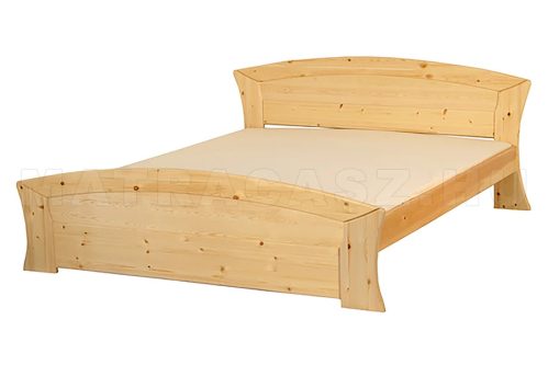 Pilis pácolt bükk ágy 200x200