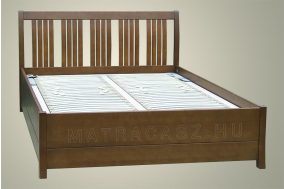 Salvador ágyneműtartós bükk ágykeret 140x200