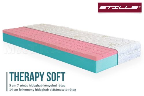 Therapy Soft félkemény hideghab matrac 200x200