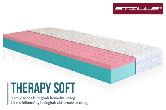 Therapy Soft félkemény hideghab matrac 120x200