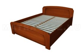 Vigo ágyneműtartós bükk ágy 140x200