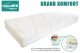 ViscoMed Grand Komfort memóriahab matrac 100x200 steppelt aloevera