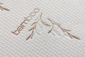   Steppeletlen Bamboo matrachuzat három oldalán cipzárral 80x200