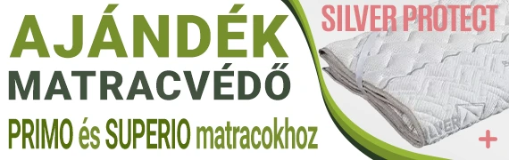 Superio és Primo matracokhoz ajándék matracvédő